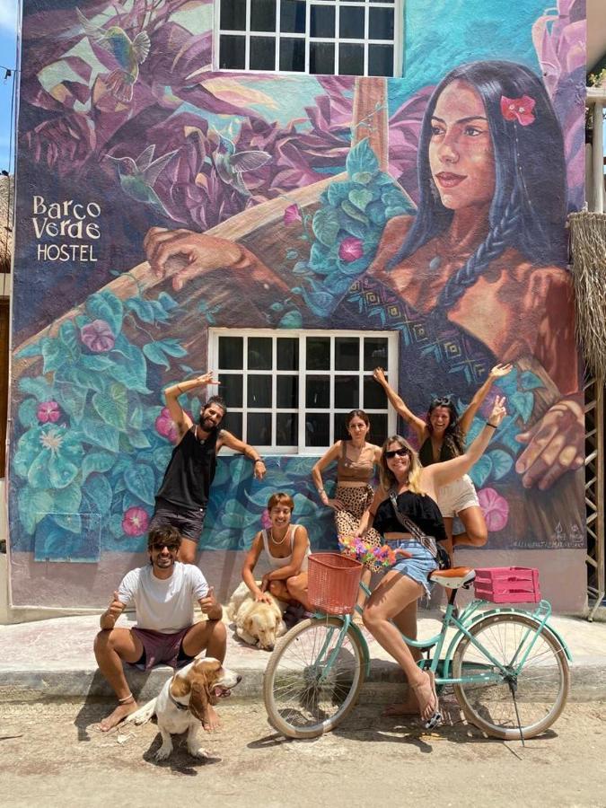 Barco Verde Hostel جزيرة هول بوكس المظهر الخارجي الصورة