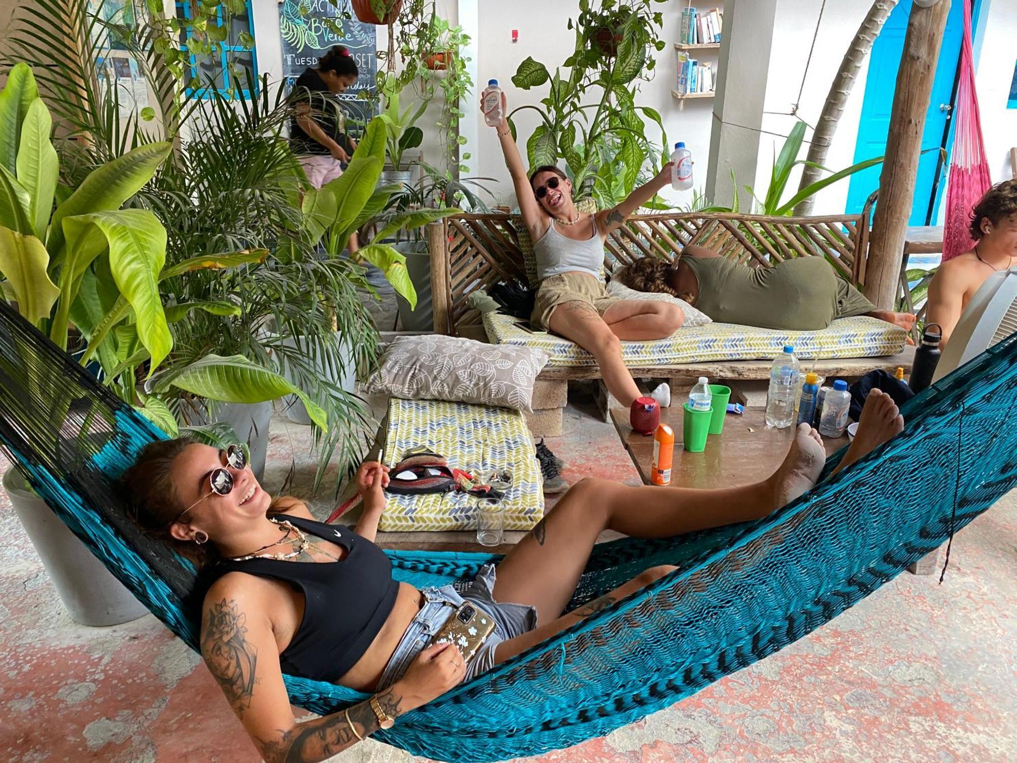 Barco Verde Hostel جزيرة هول بوكس المظهر الخارجي الصورة